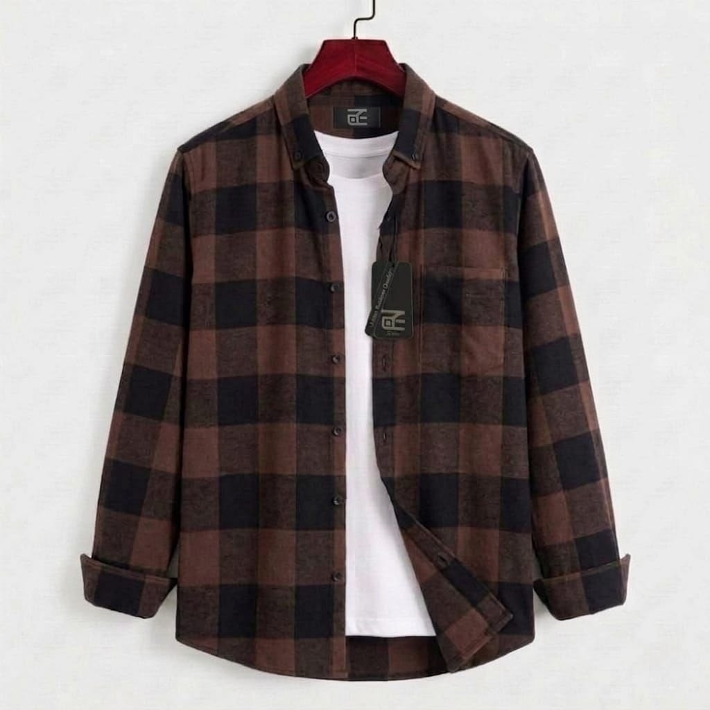 Kemeja Flanel Kotak